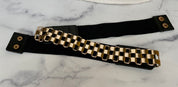 BLACK CHAIN LINK BELT