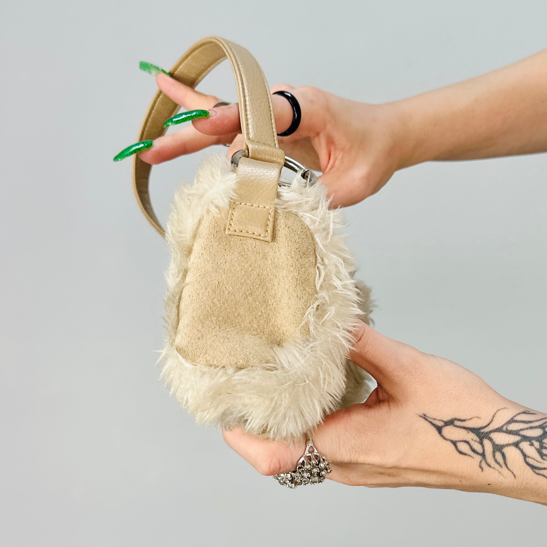 Limited Too Suede Shoulder Bag