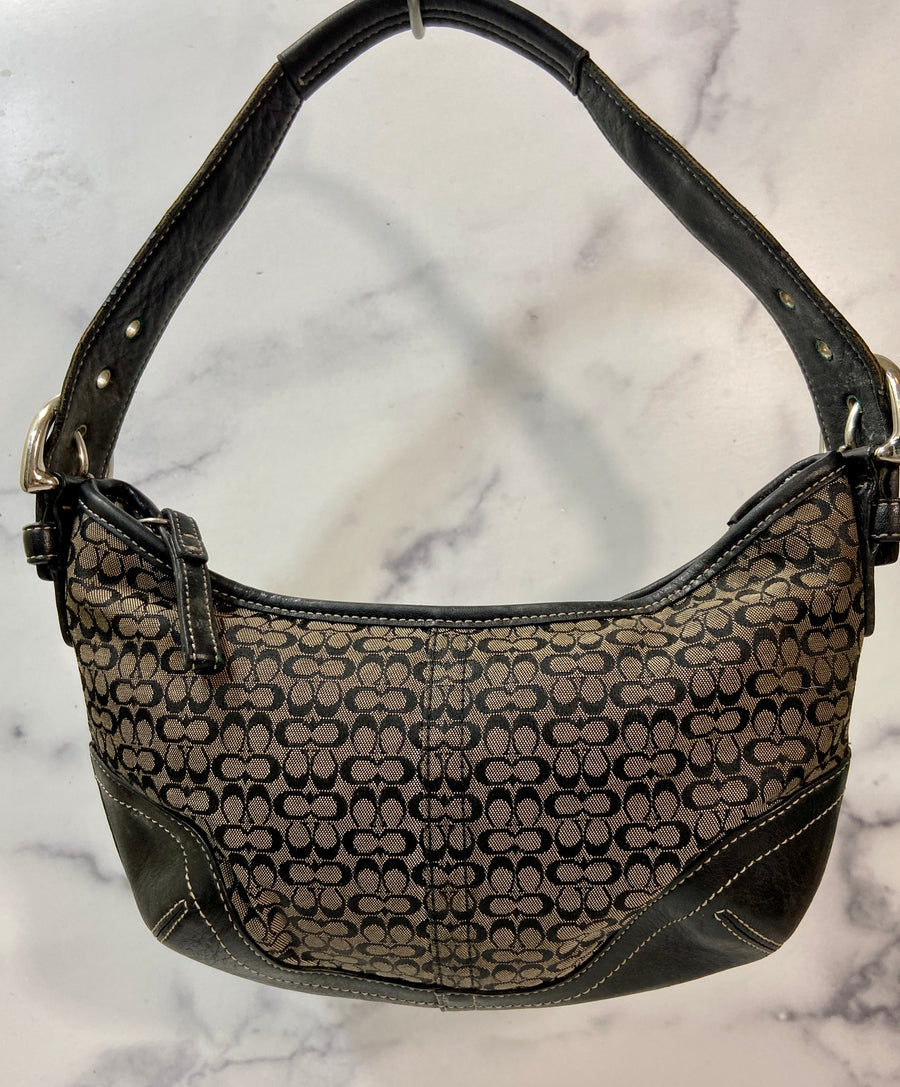 Coach small clearance hobo handbag