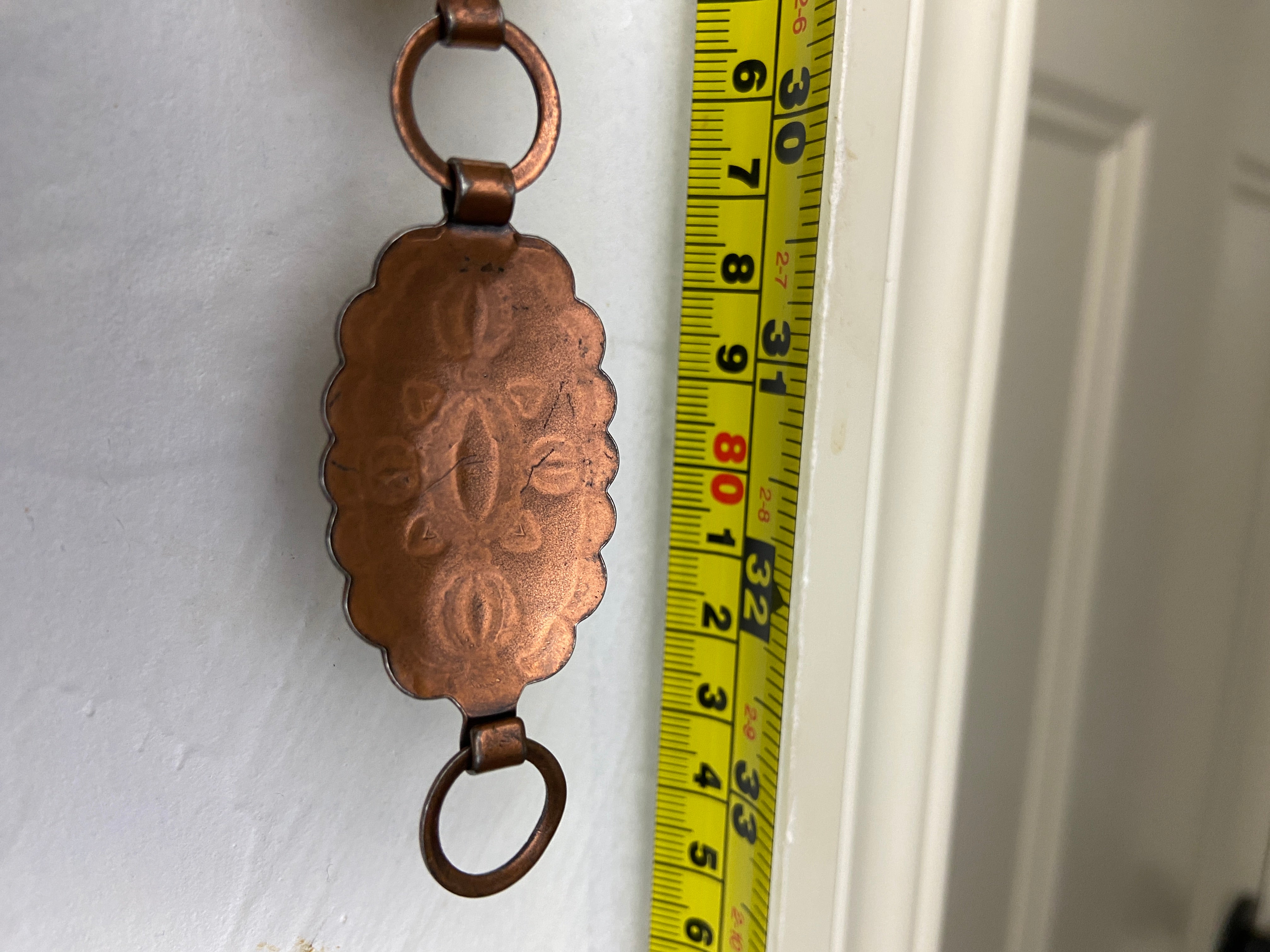 Vintage metal belts