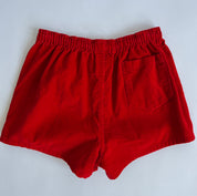 Vintage red corduroy shorts - M