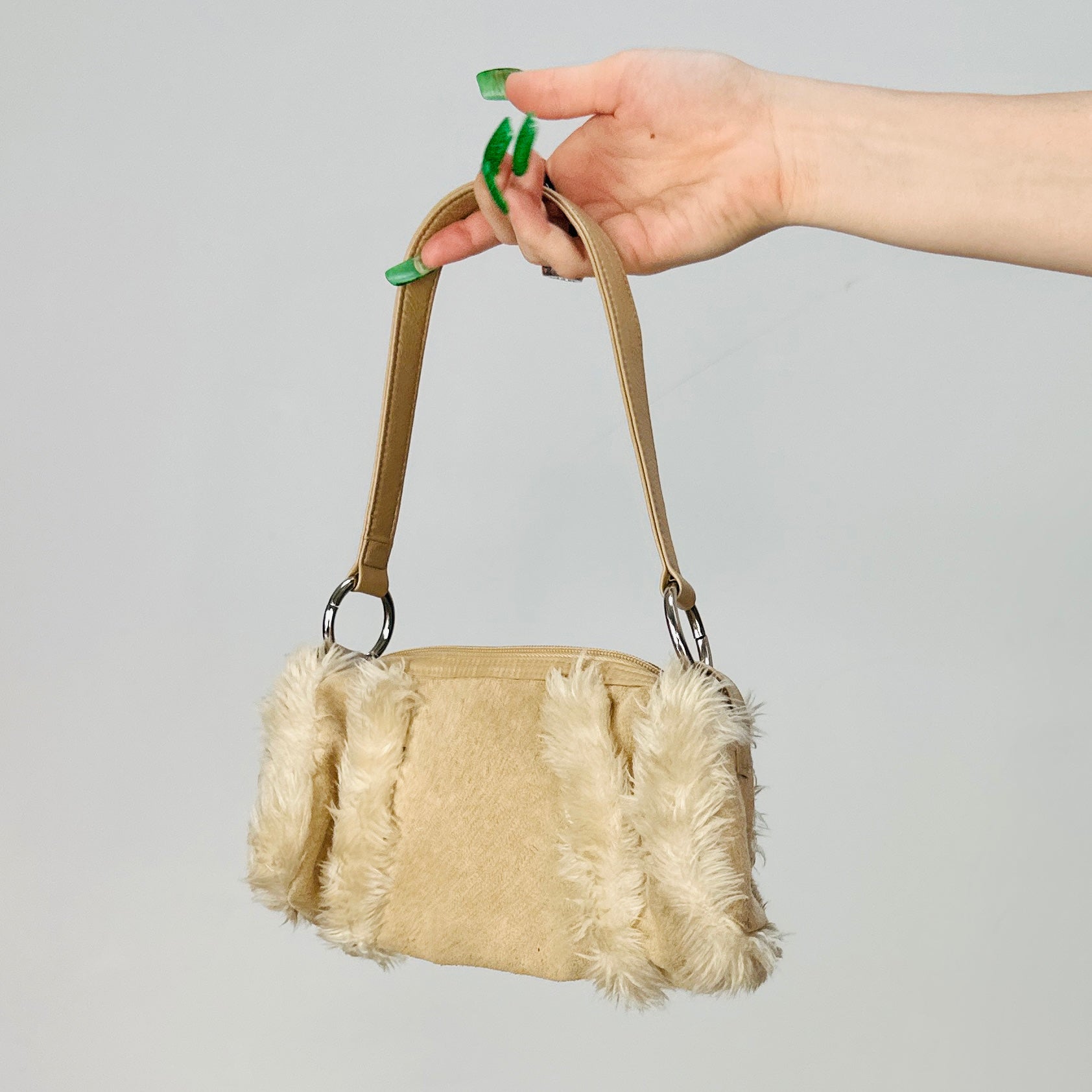 Limited Too Suede Shoulder Bag