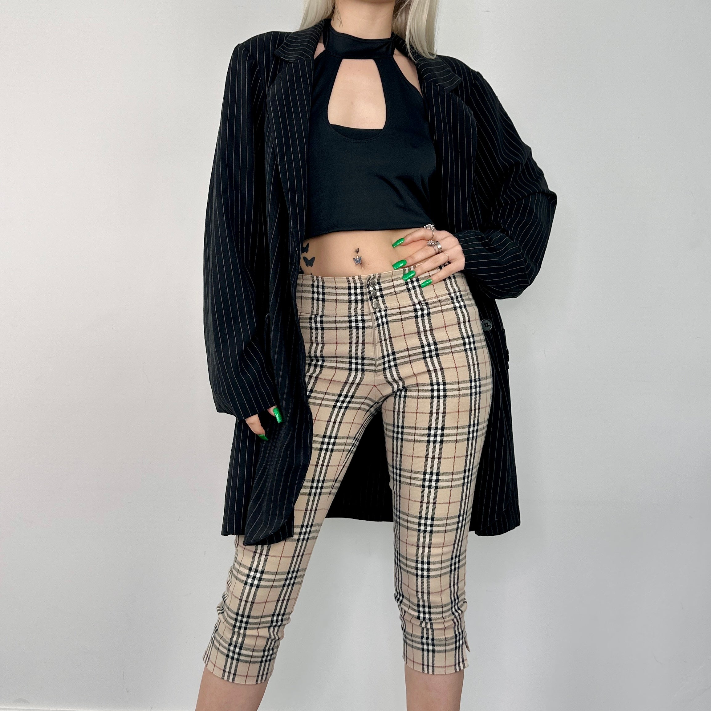Pinstripe Blazer Dress (2XL/3XL)