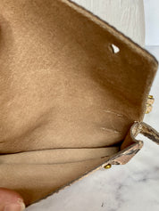 Madewell Leather Belt Bag Embossed Snakeskin