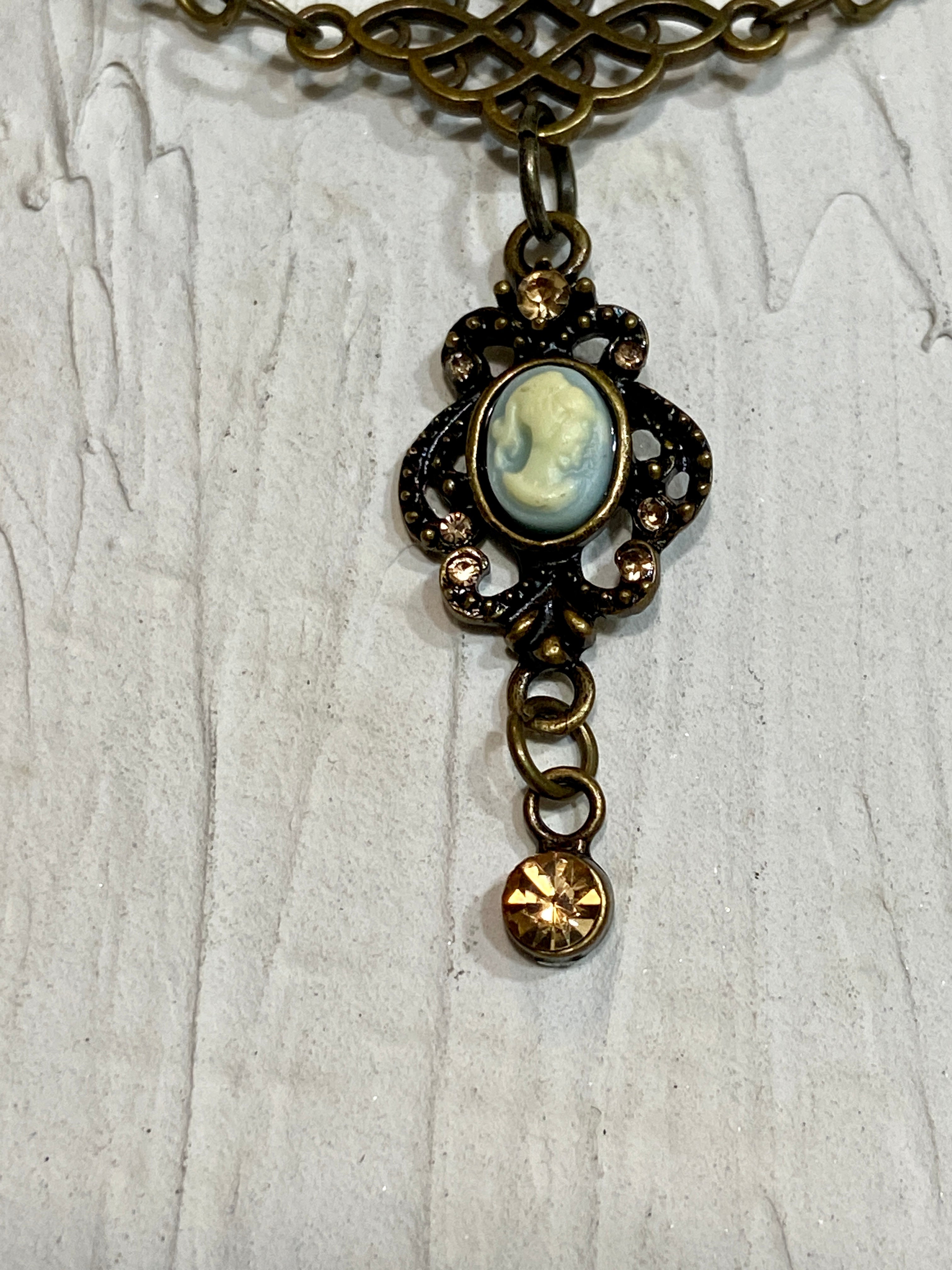 Katherine Pierce inspired Cameo Necklace