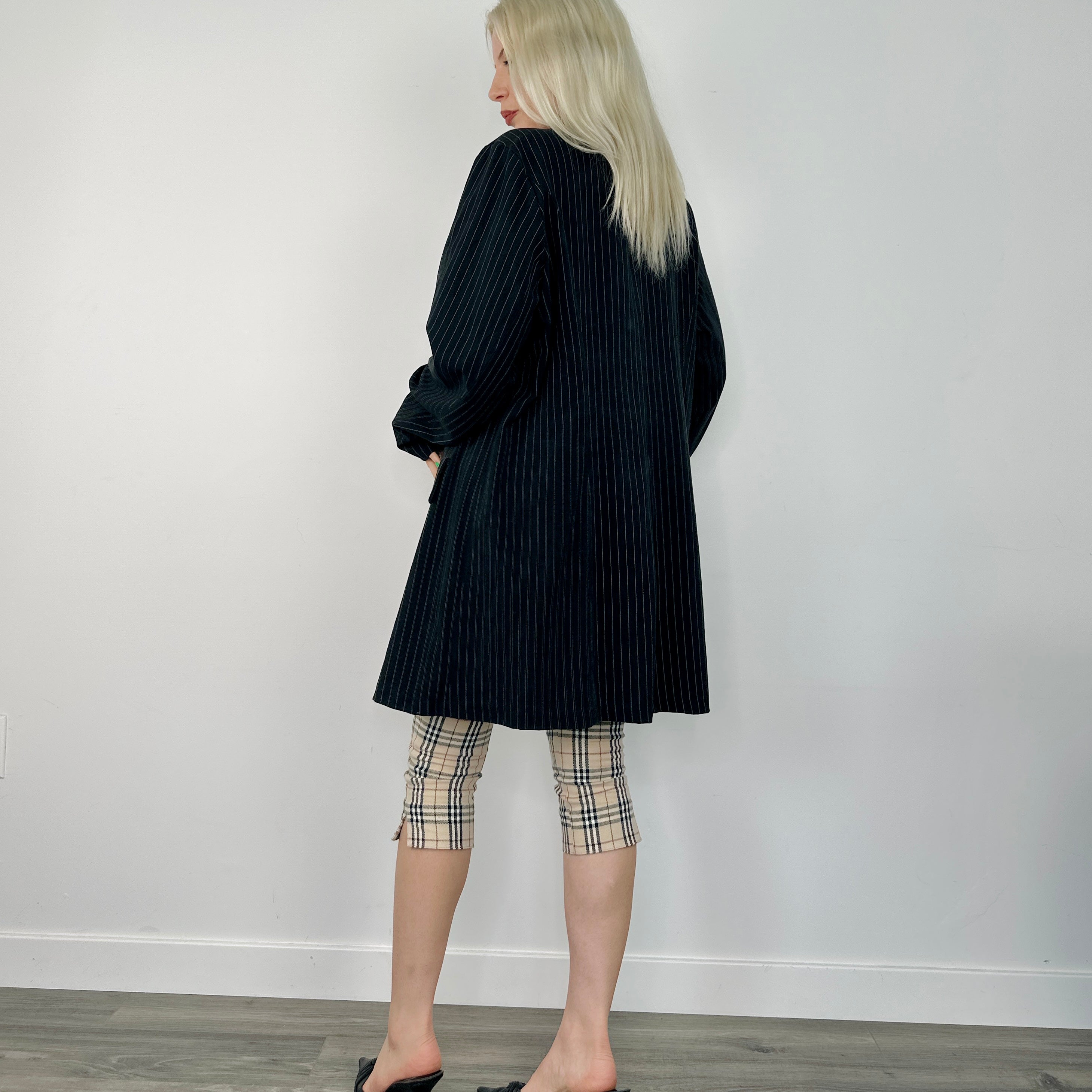 Pinstripe Blazer Dress (2XL/3XL)