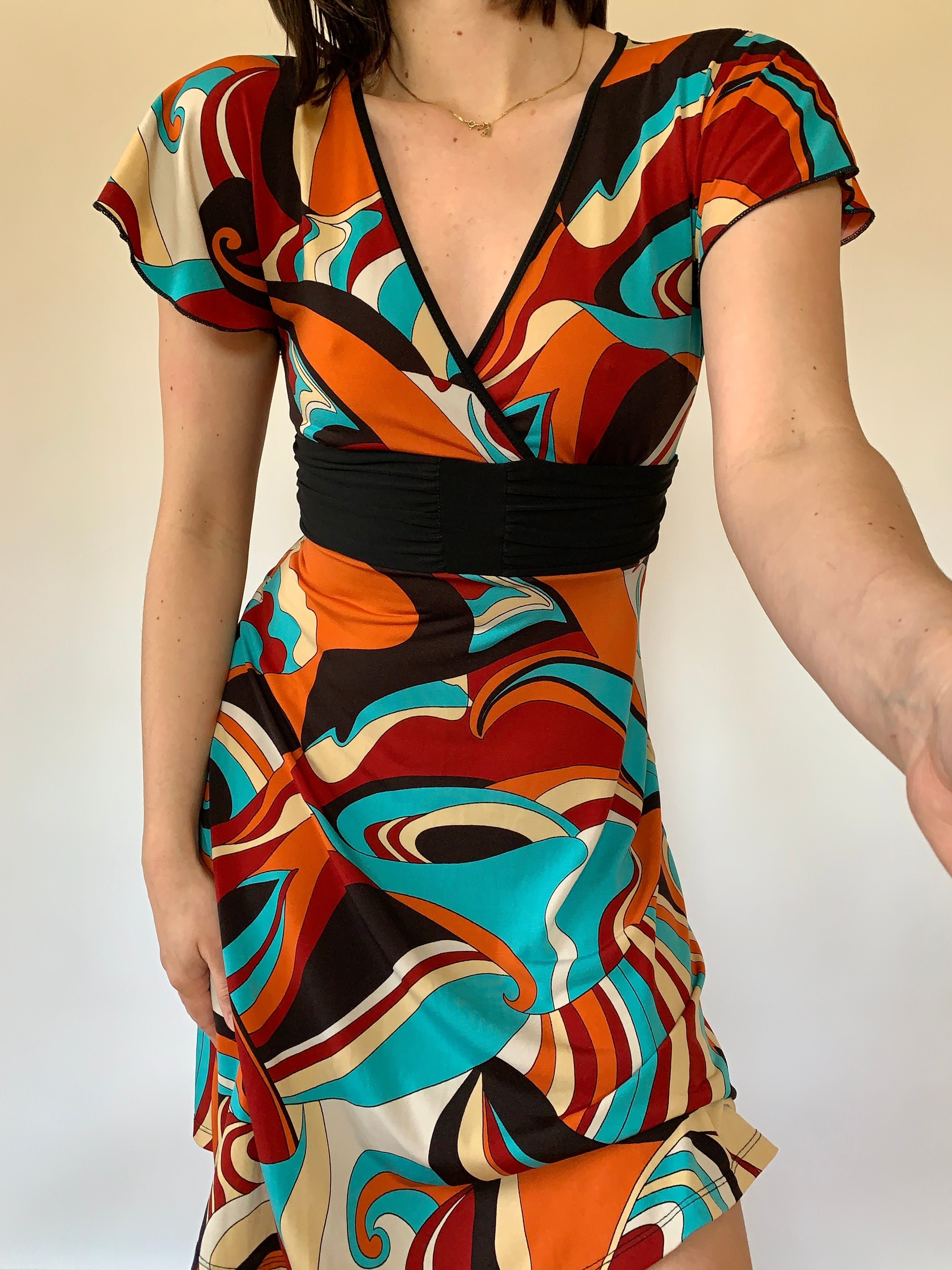 Y2K Groovy Dress