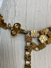 Vintage Zentall gold chain belt