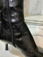 Bandolino black leather boots