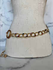 Gold &colors waist chain belt