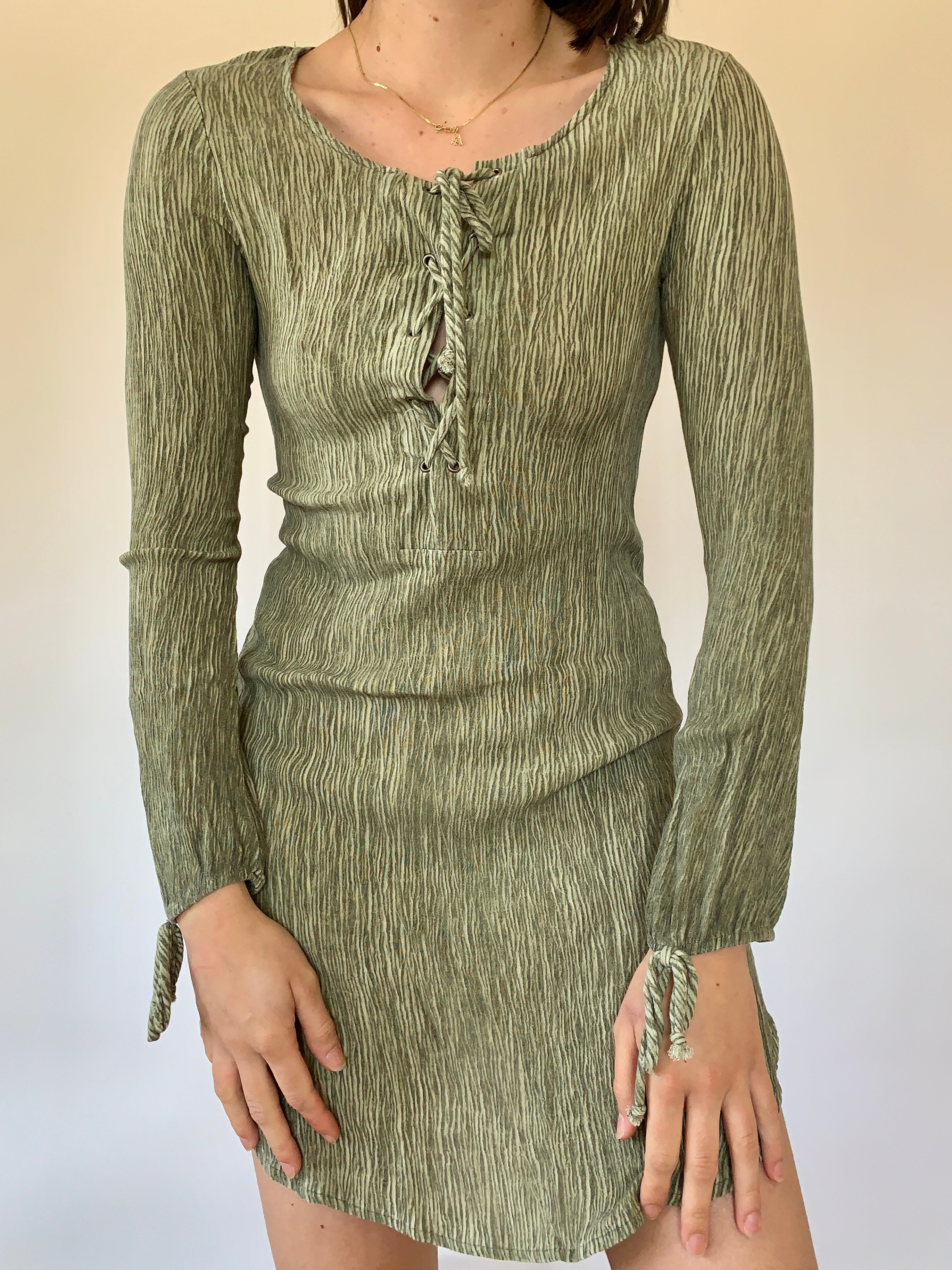 Y2K Boho Fairy Dress (S)
