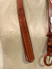 Vintage jordache leather belt