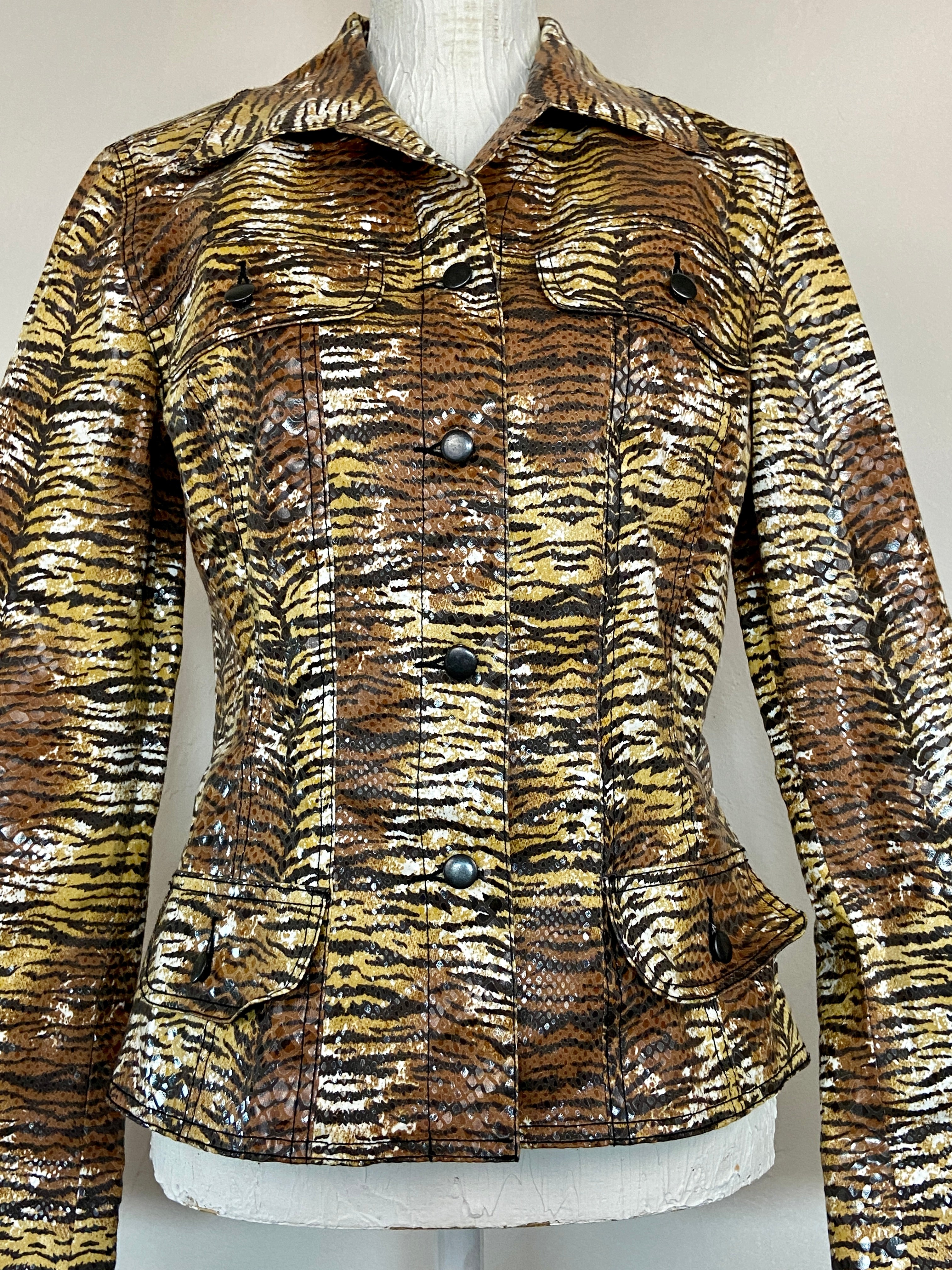 Leapord Print Jacket (M)