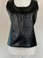 B.B.Dakota black leather vest