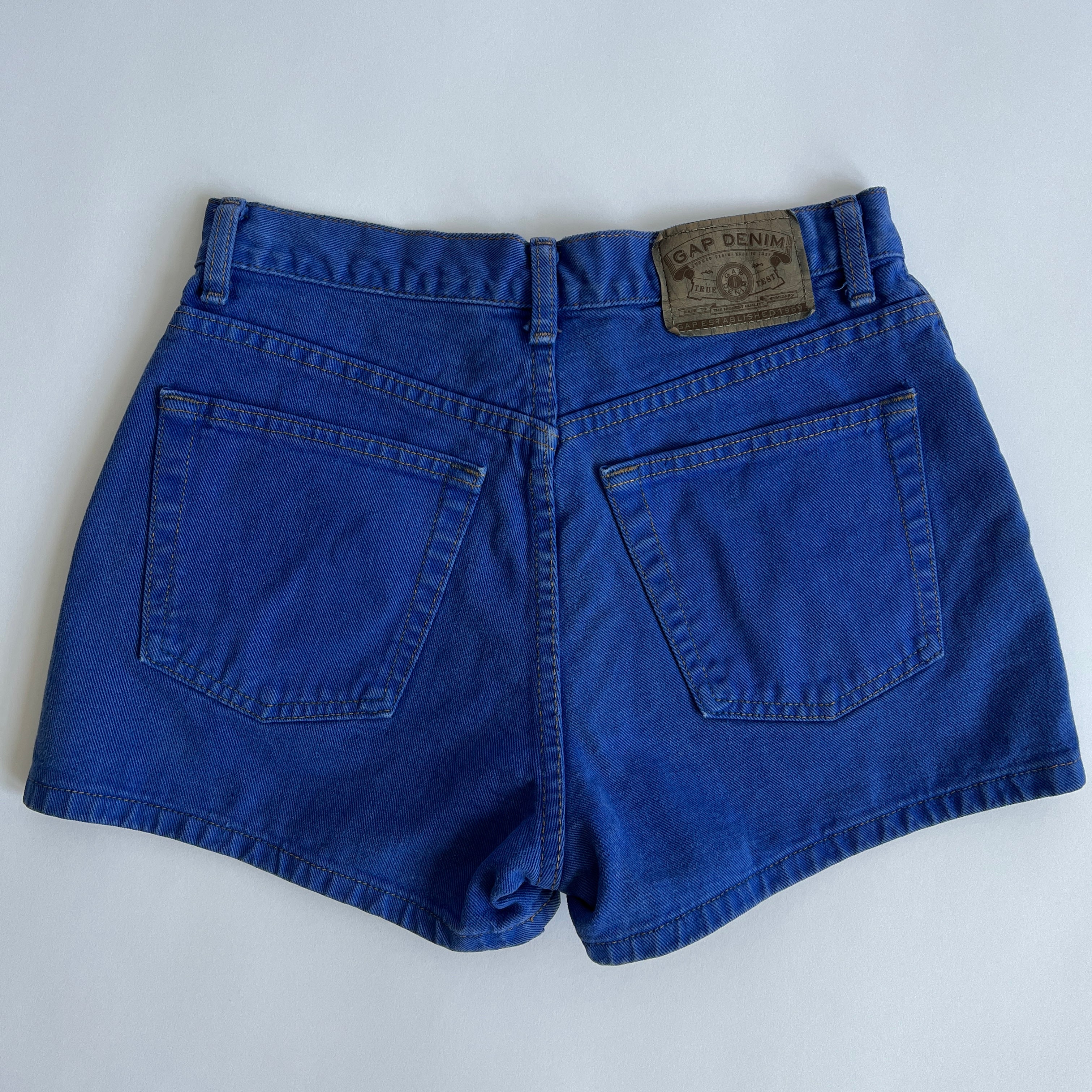 Vintage blue GAP denim short - 27