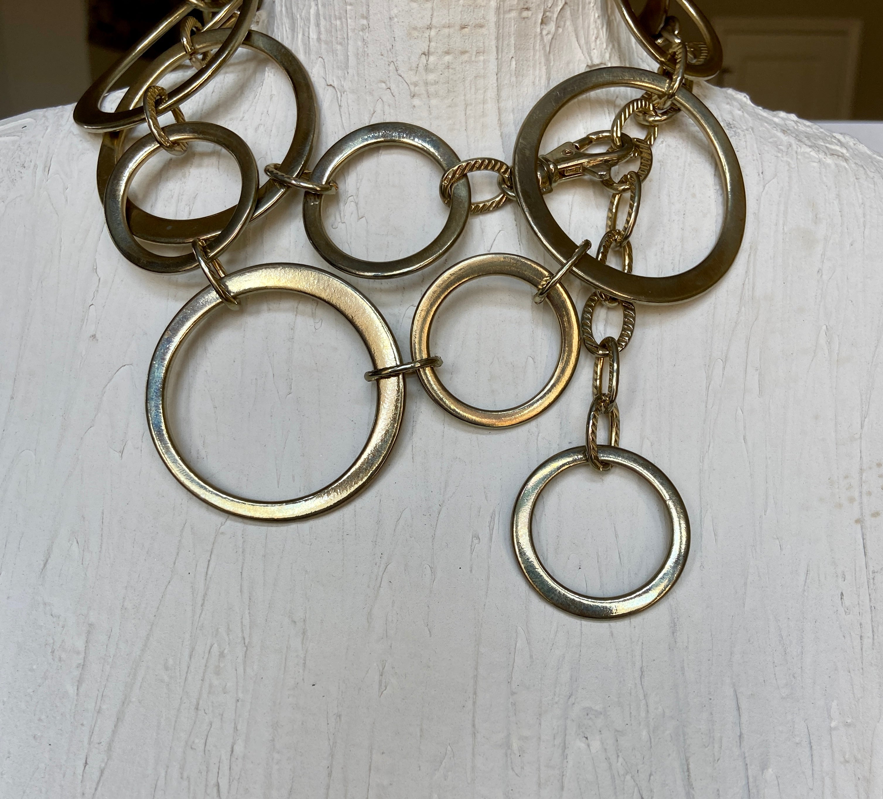 Vintage circles belt