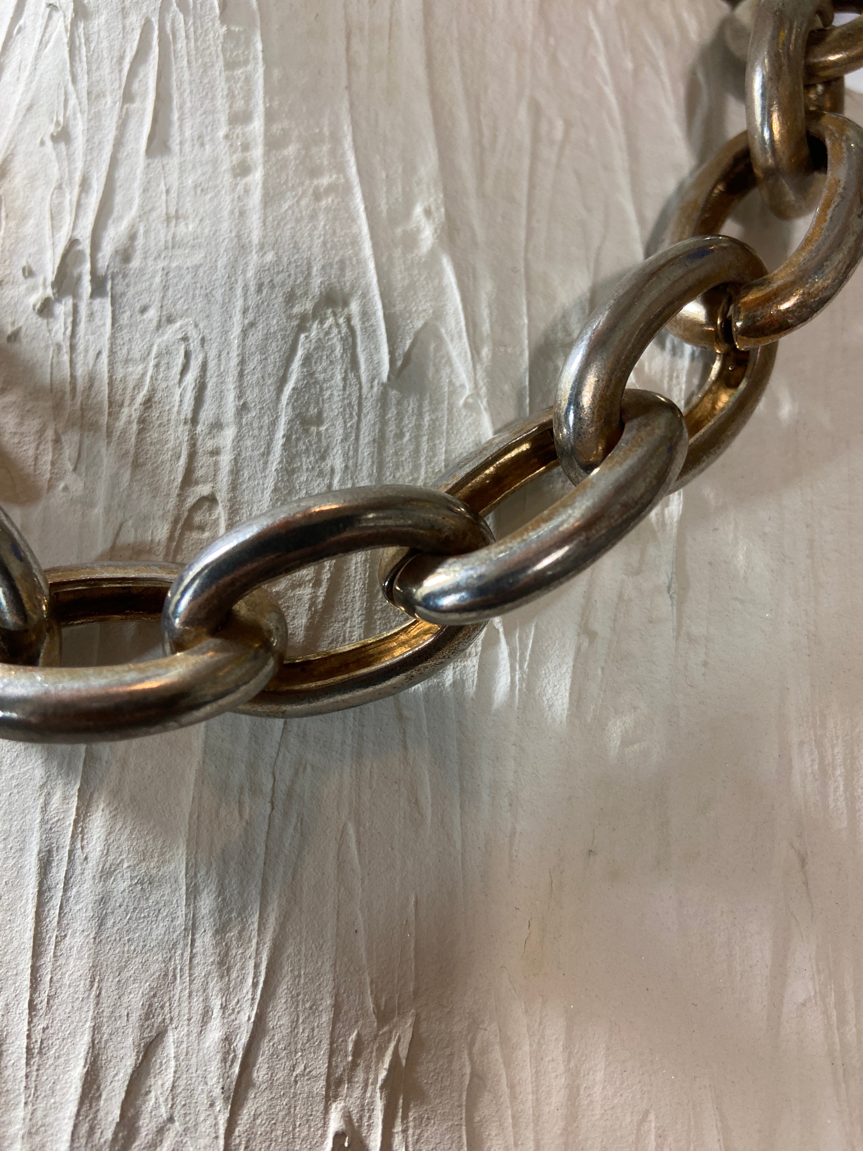 Vintage Heavy metal chunky chain