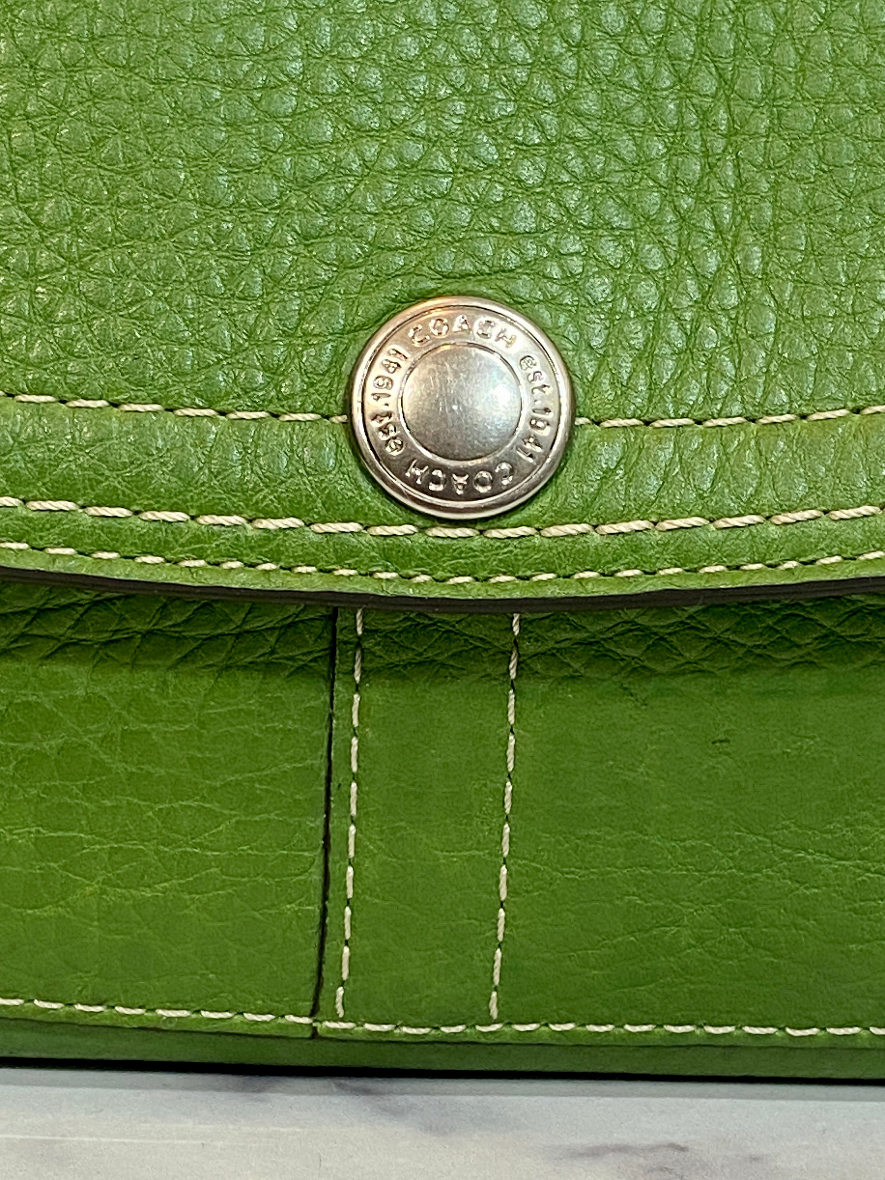 Green - couch