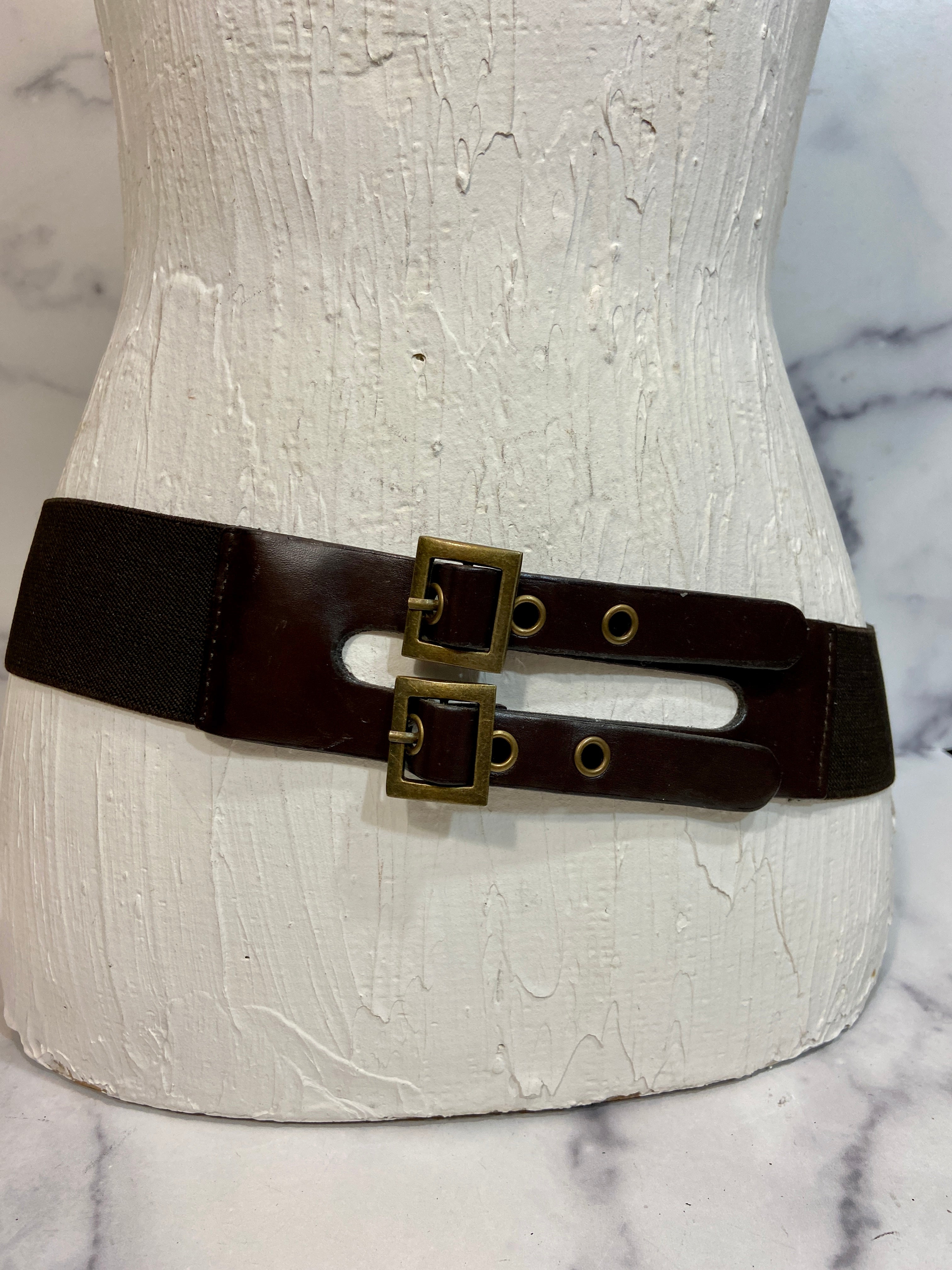Brown Elastic belt