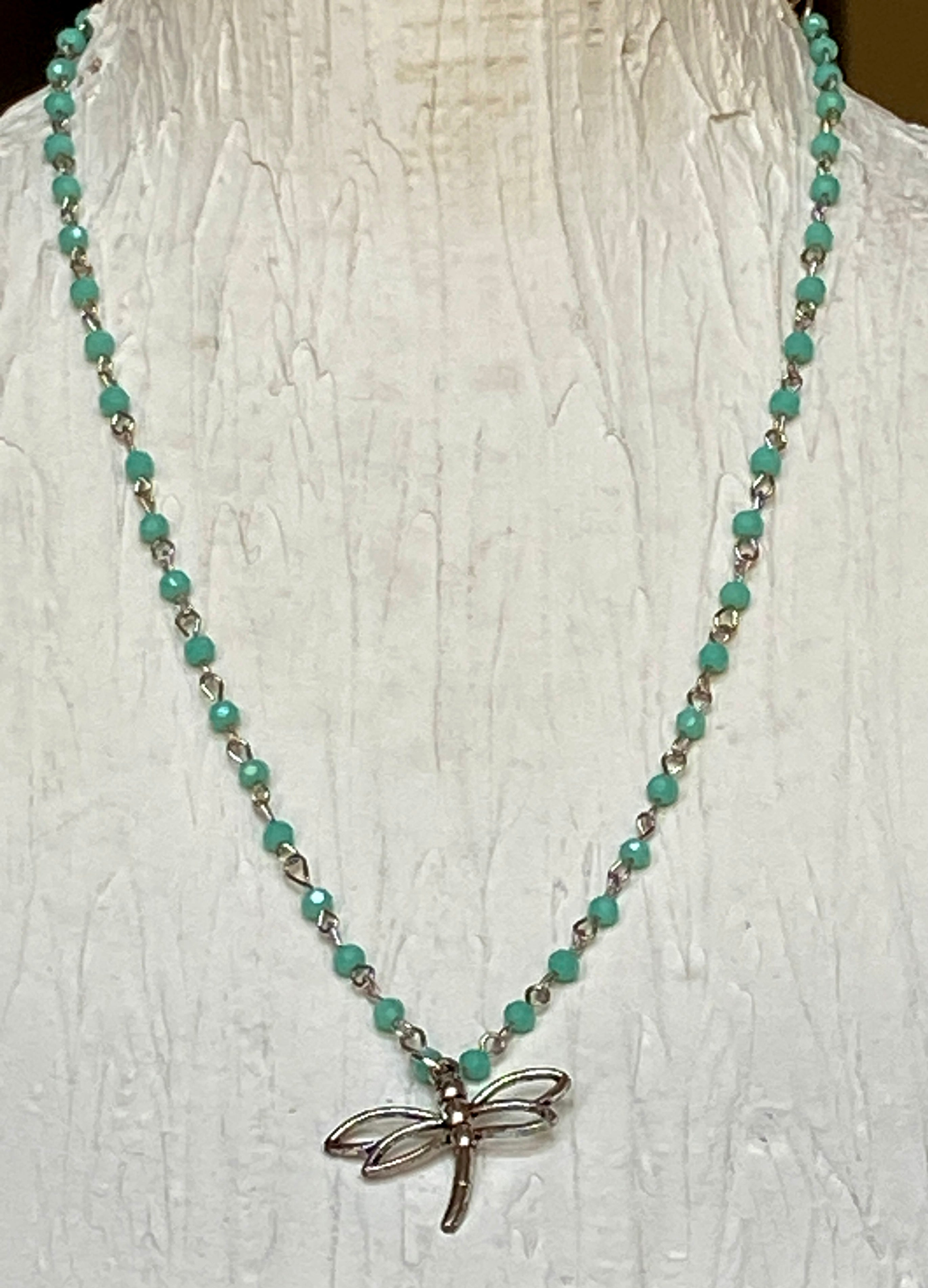 Dragonfly necklace