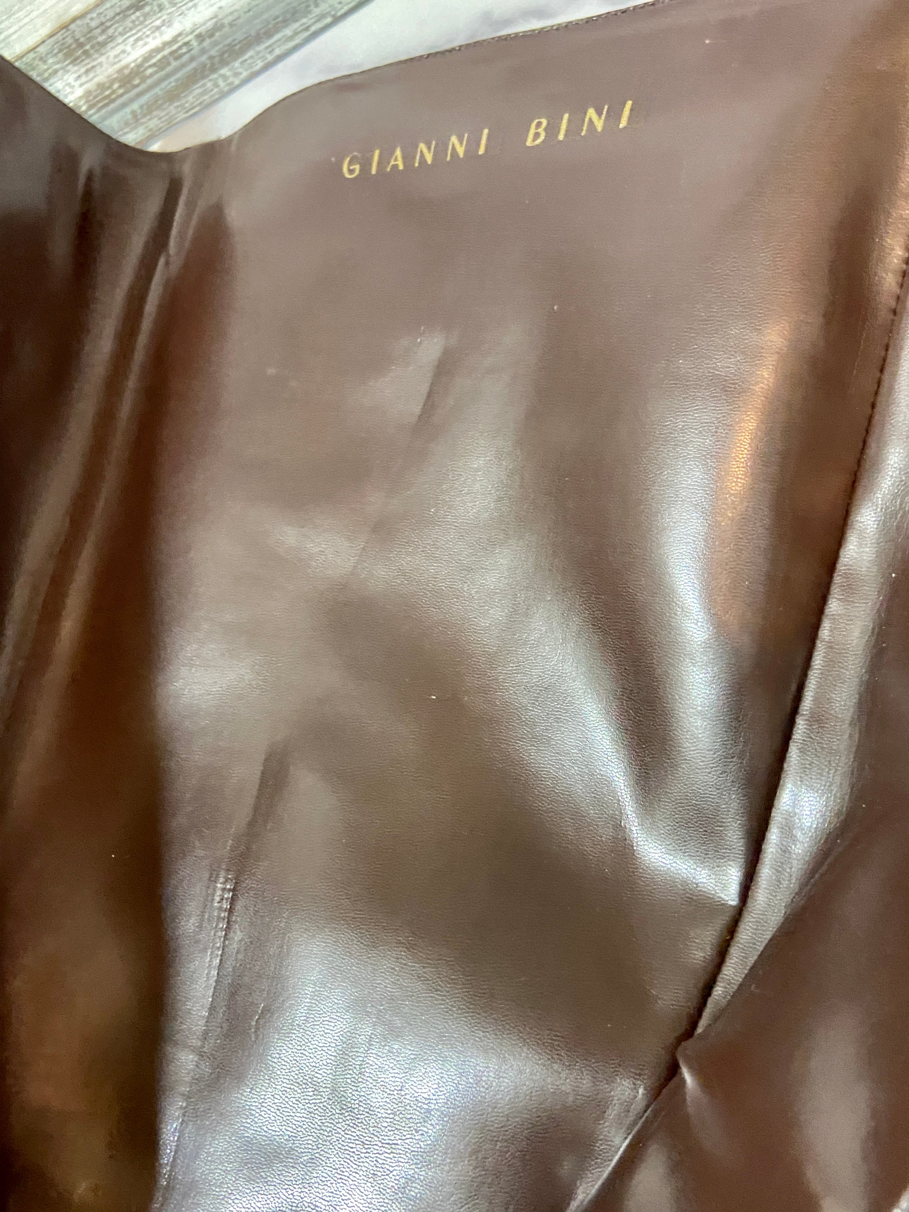 Gianni Bini brown leather boots