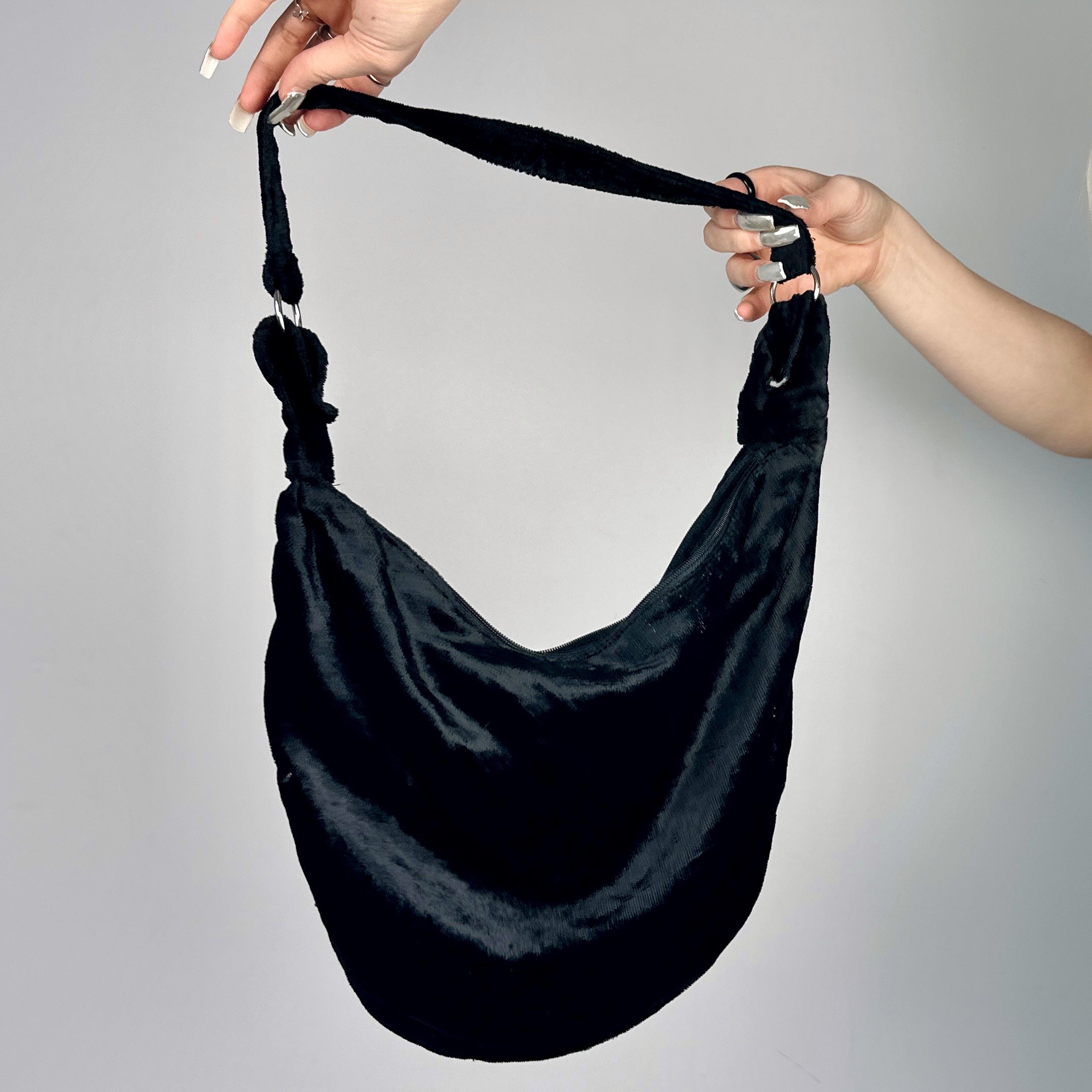 Velvet Whimsigoth Beaded Handbag