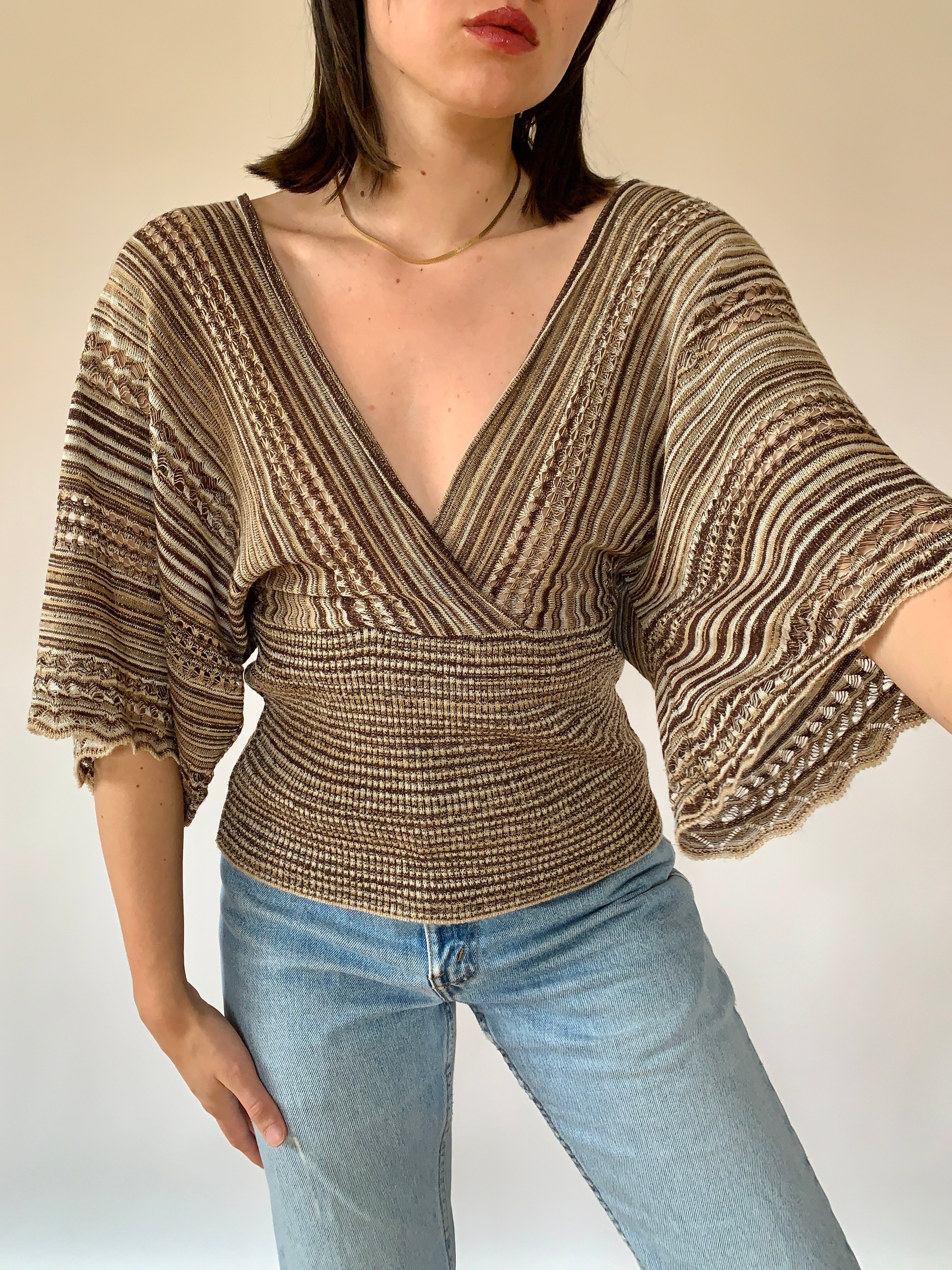 Y2K Knit Top - Medium