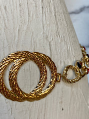 Gold &colors waist chain belt