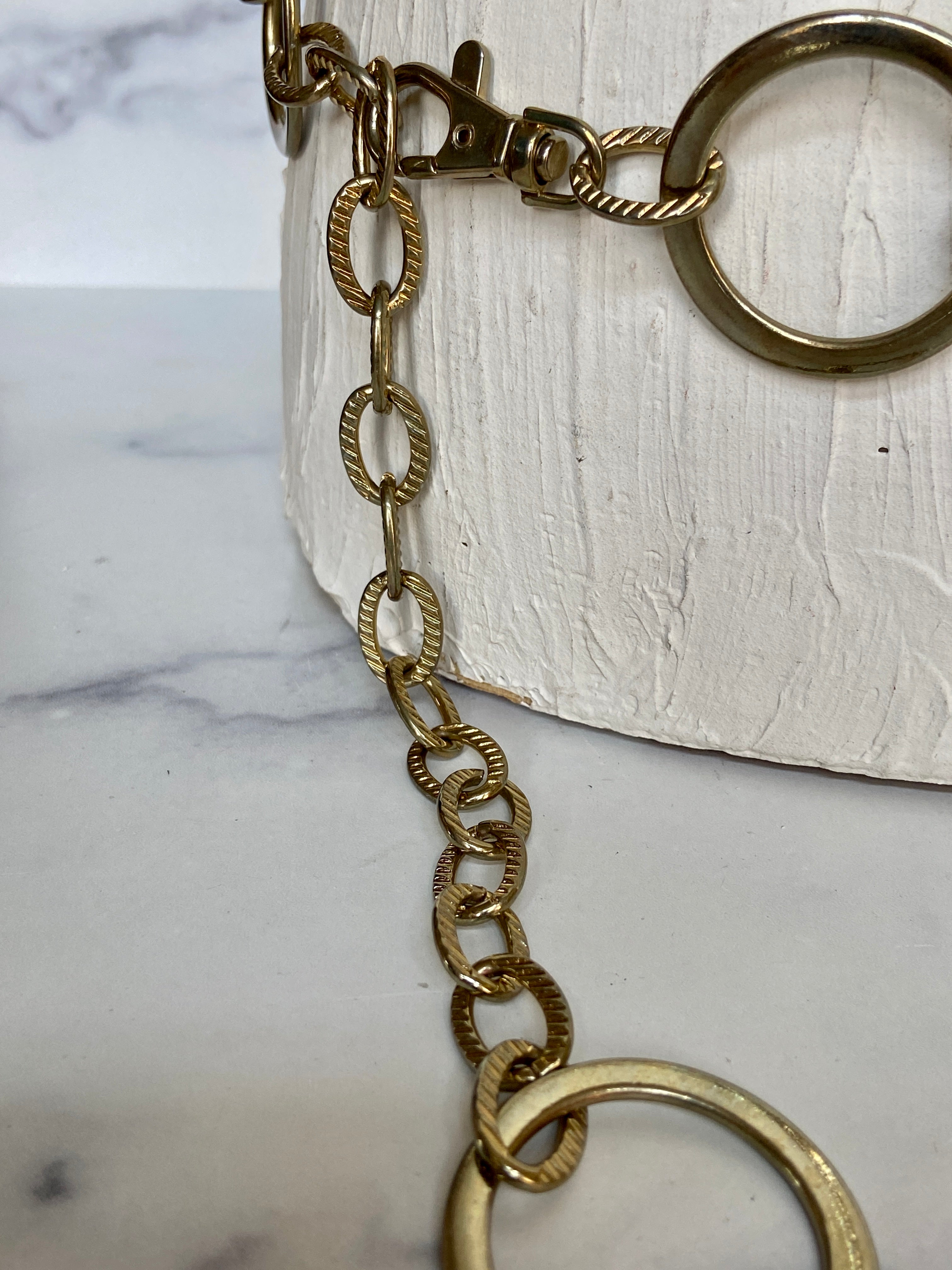 Vintage circles belt