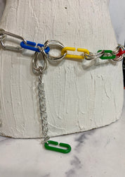 Star belt in colors chain