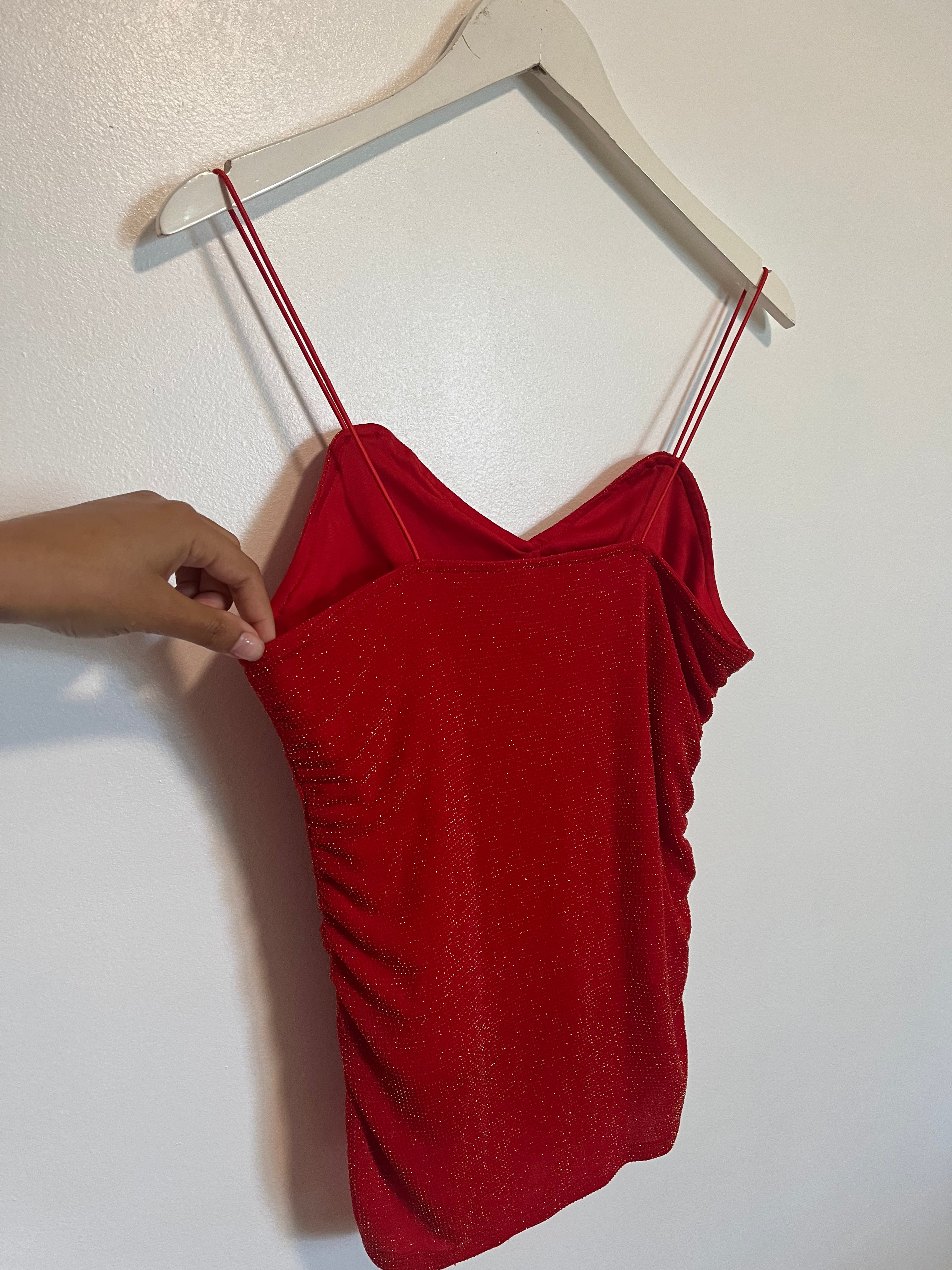Red hot slinky tank - medium