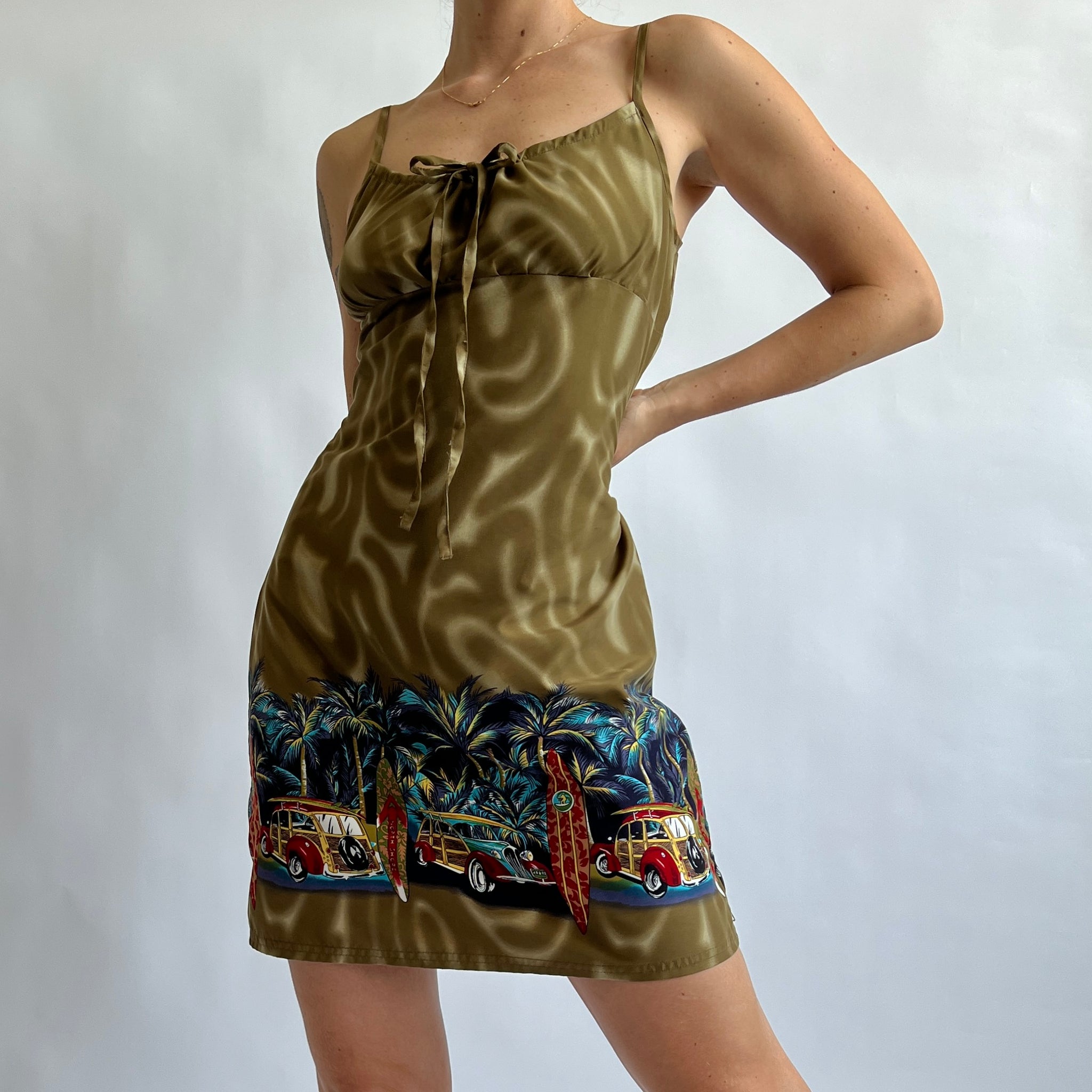 Y2K surf babydoll dress - L Holy Thrift Y2K surf babydoll dress - L Holy Thrift