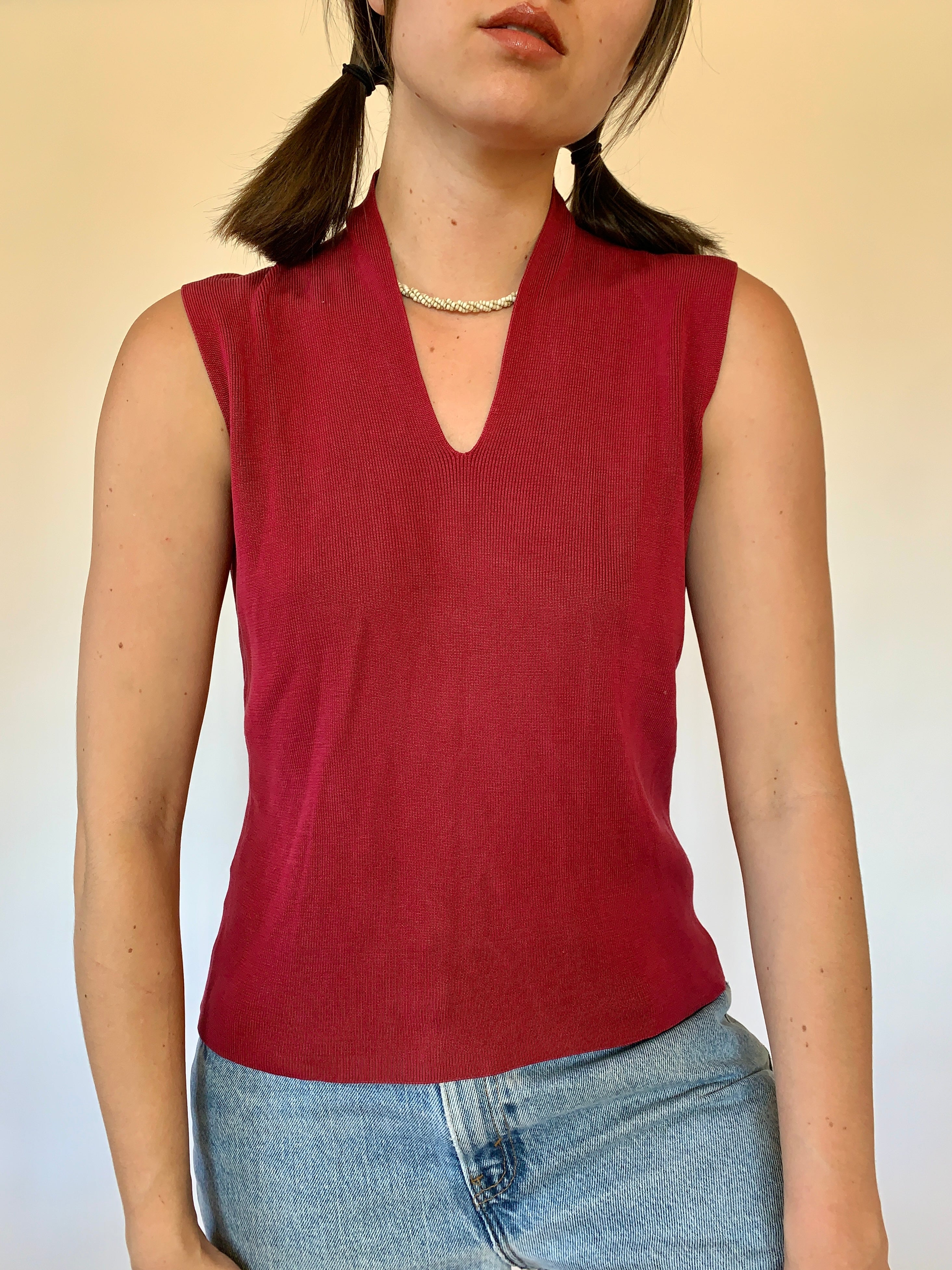 Vintage 1990s Silk Knit - Medium