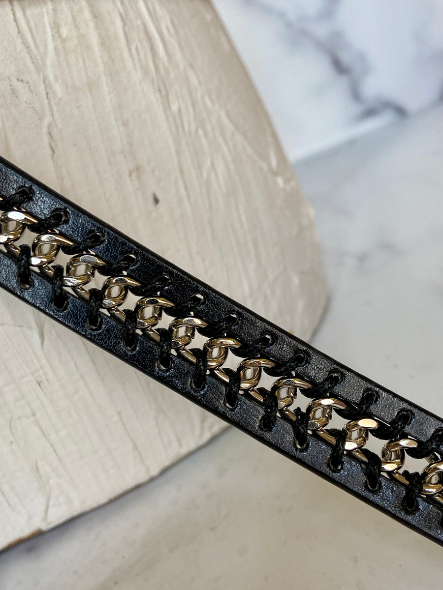 VL belt black color – Holy Touch Fashion