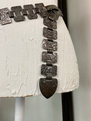 2 ways vintage metal choker/belt