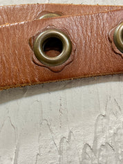 s Brown Genuine Leather belt