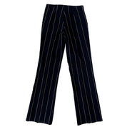 90s Black & White Pinstriped Slacks (XS/S)