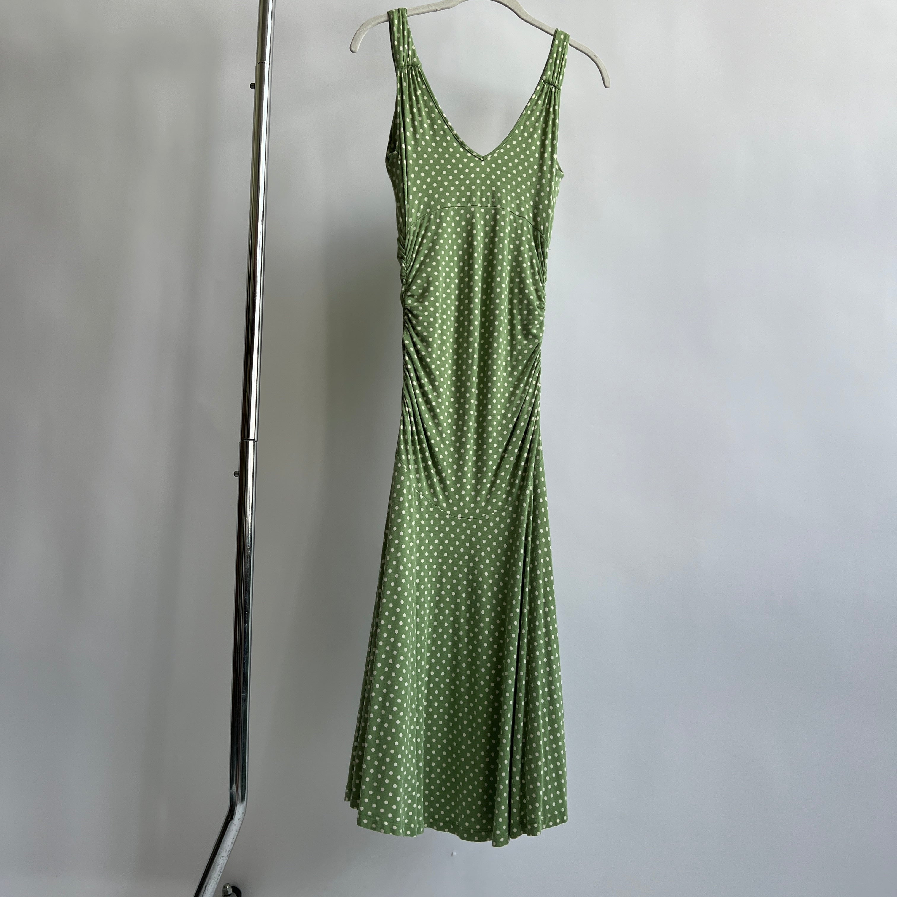 Vintage Betsey Johnson polka dot midi dress - S/M Holy Thrift Vintage Betsey Johnson polka dot midi dress - S/M Holy Thrift