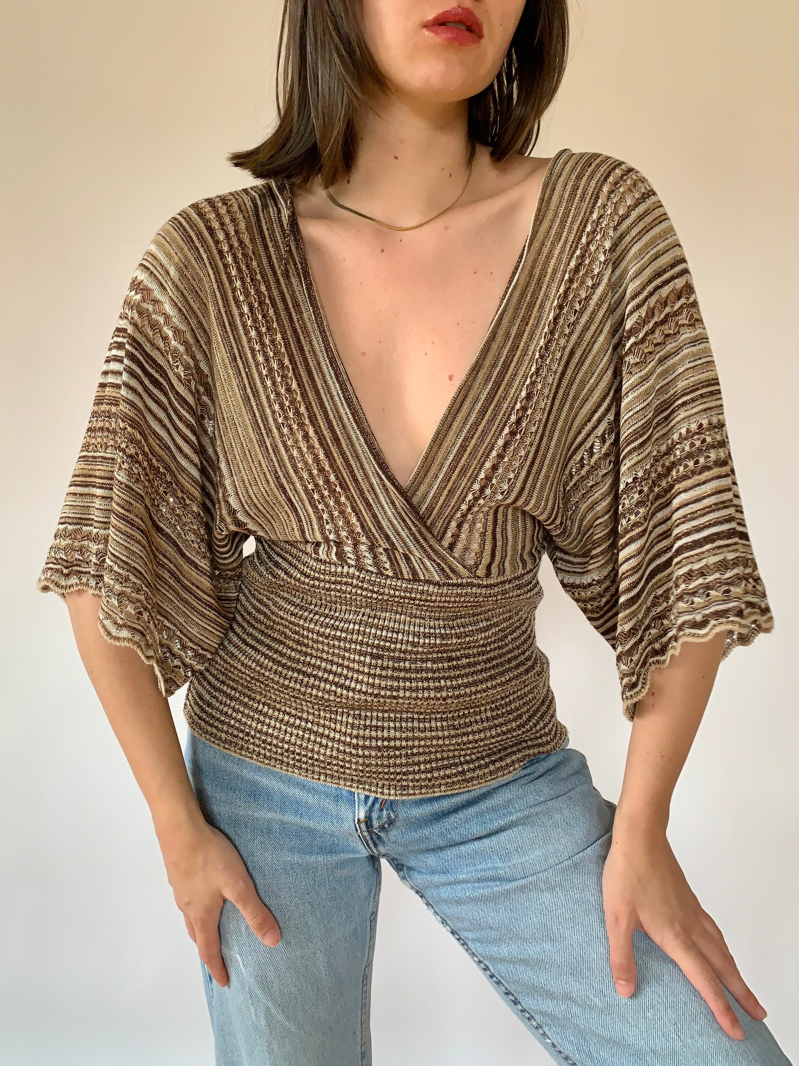 Y2K Knit Top - Medium
