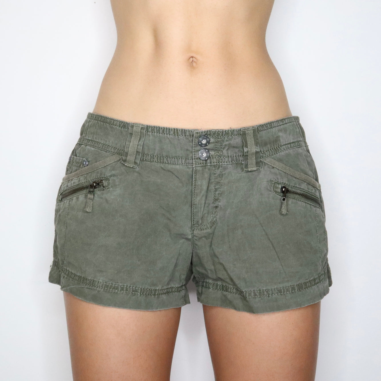 Khaki Cargo Shorts (Medium)