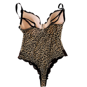 Lacy Leopard Bodysuit (M)