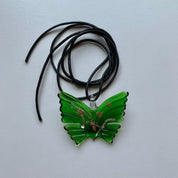 Glasswork Butterfly Necklace