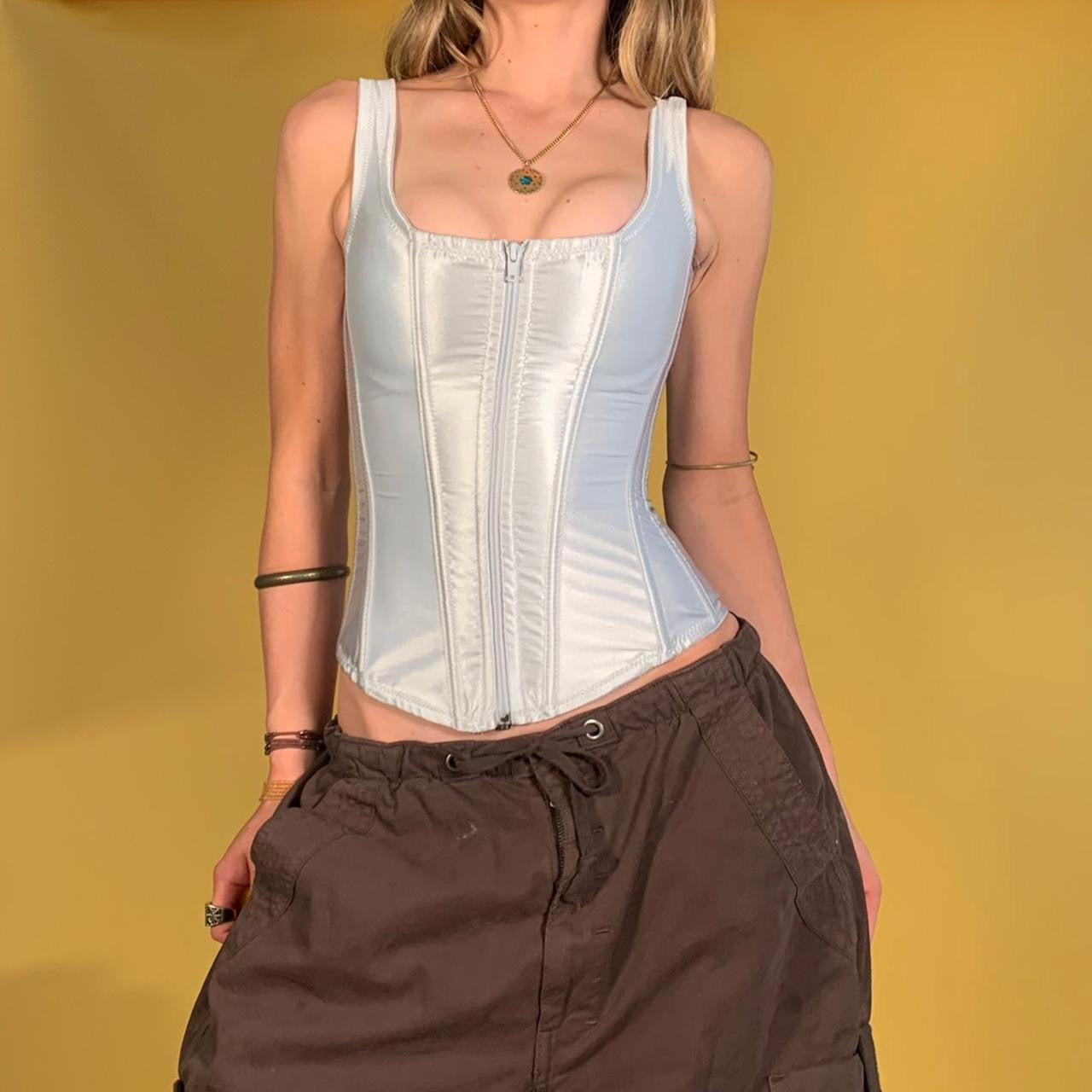 Silver Corset