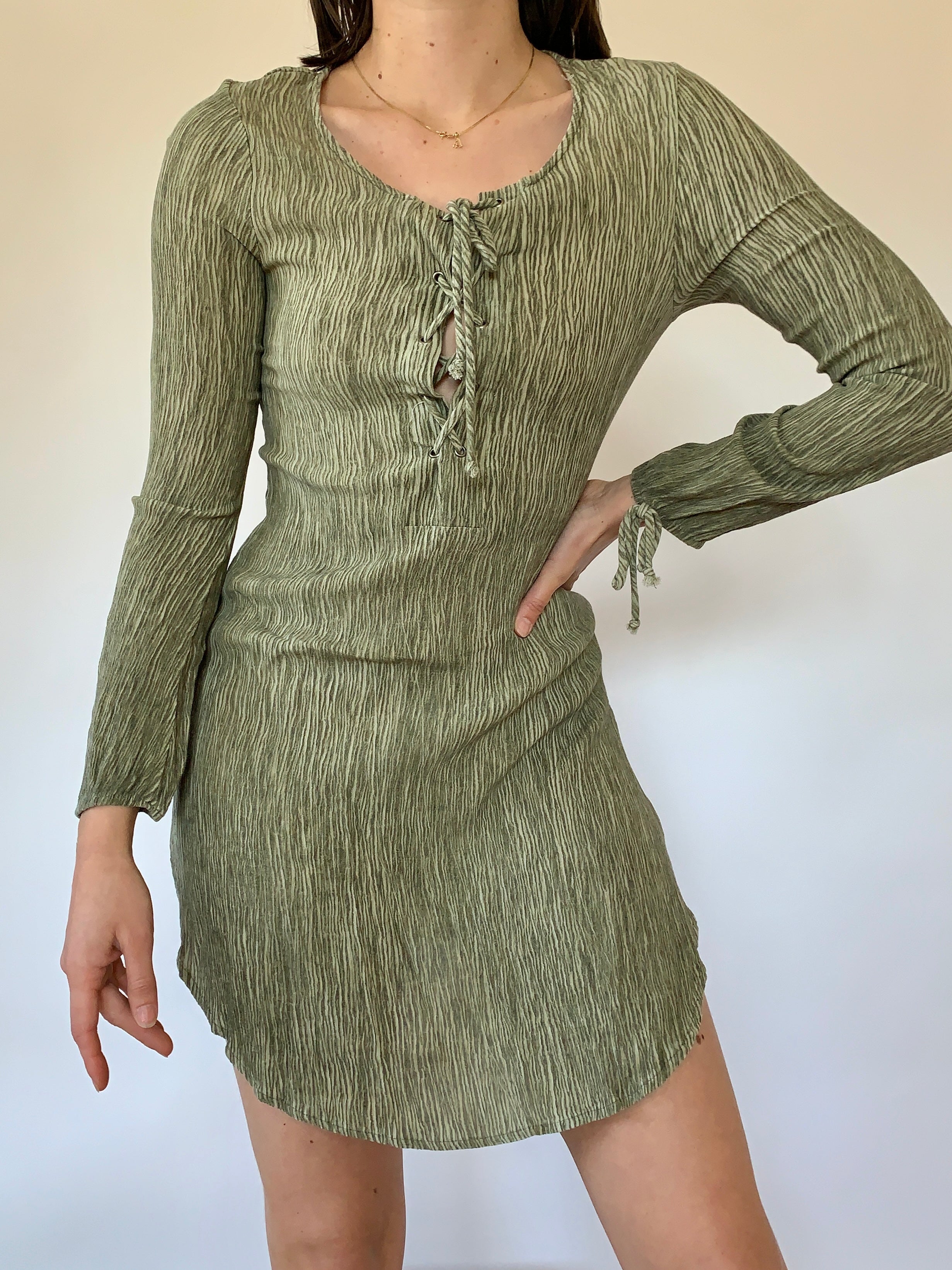 Y2K Boho Fairy Dress (S)