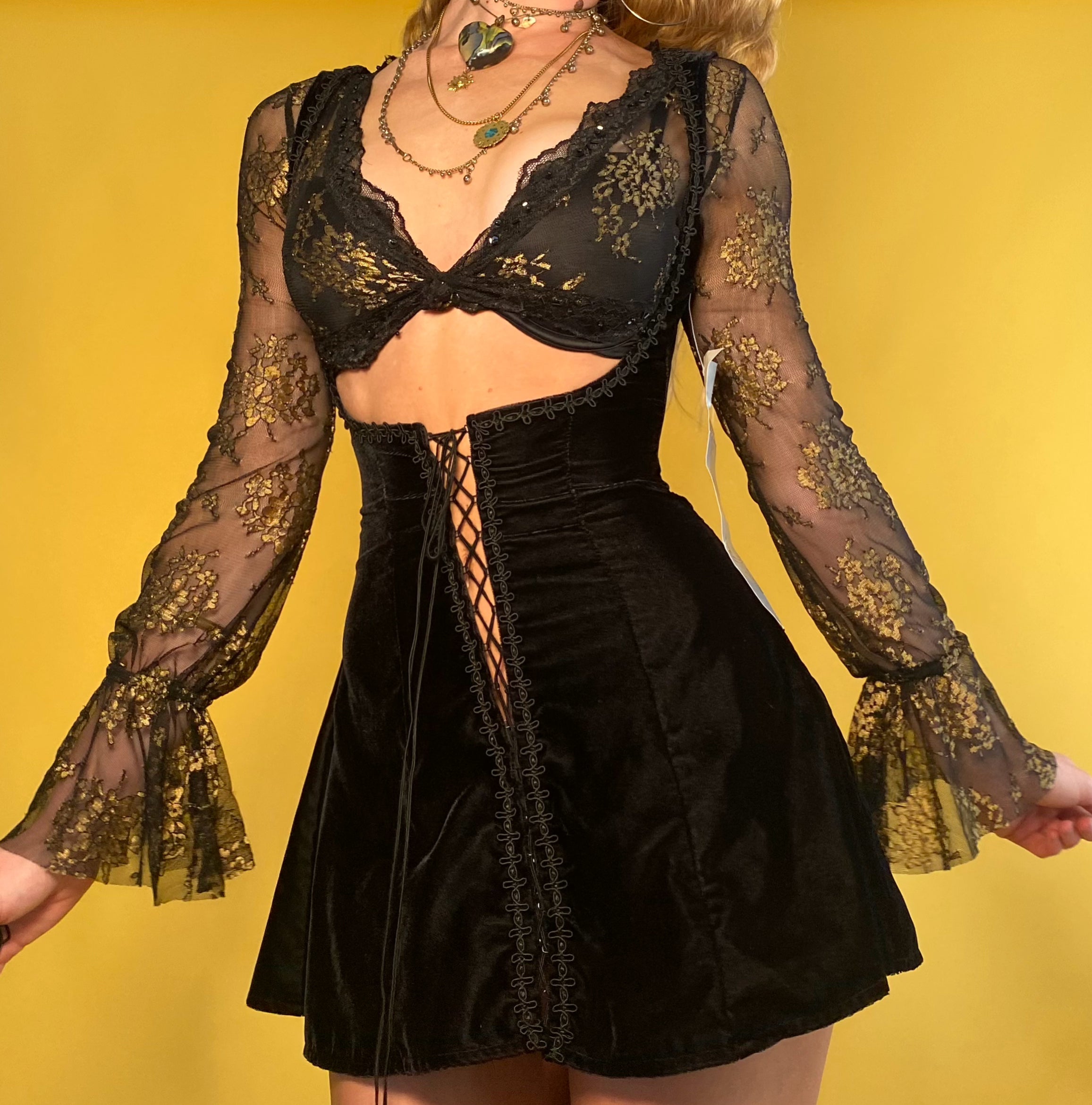 Vintage Jeanie Nitro Mini Dress