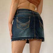 Y2K Denim Mini Skirt