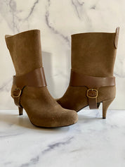 Pedro Garcia suede booties