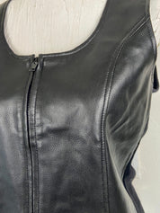 B.B.Dakota black leather vest