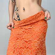 Deadstock Lace Maxi Skirt (XS-L)