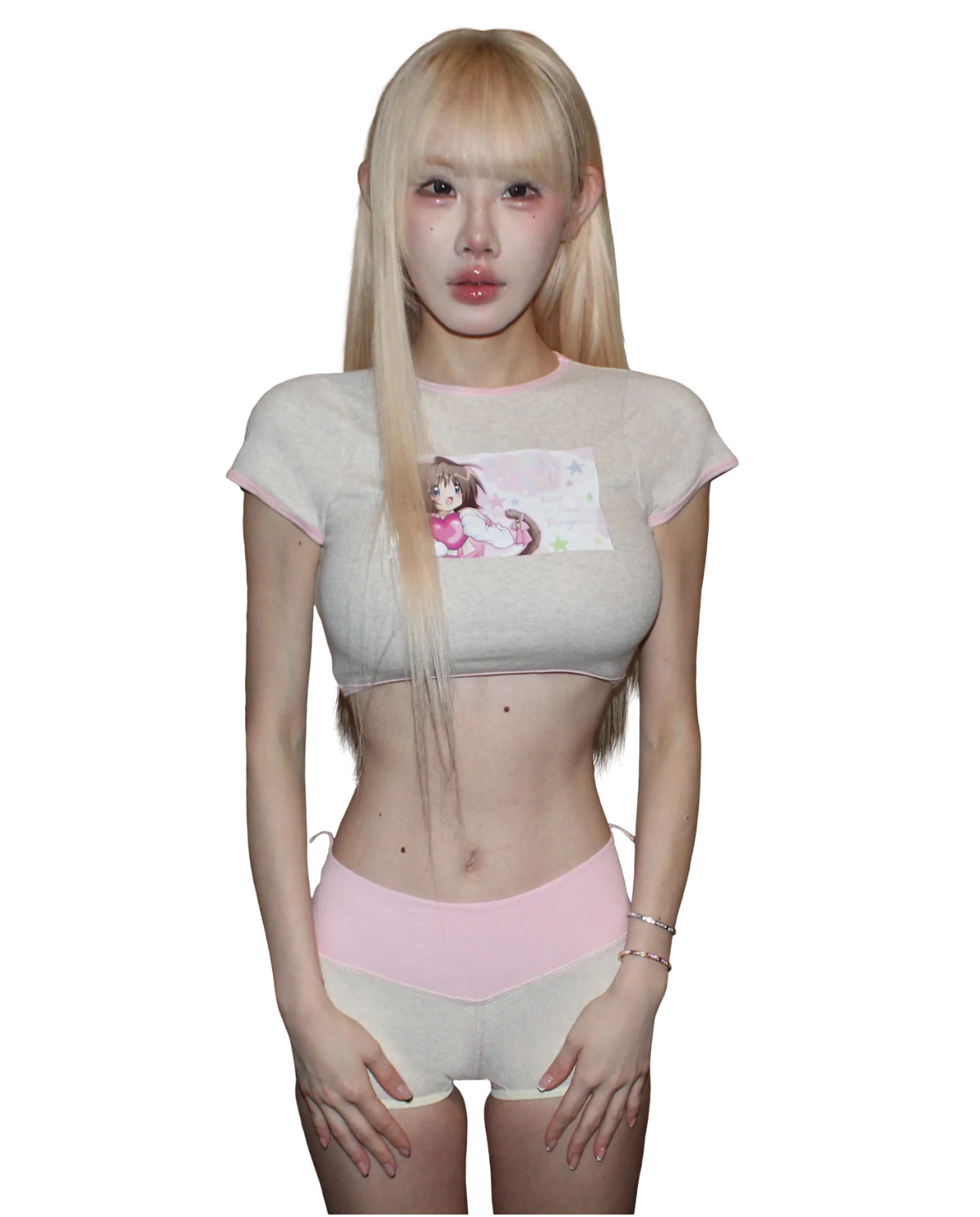 Ivory Pony Girl ₊ ໒꒱ ‧₊. ૮ . . ྀིა⁩ Top
